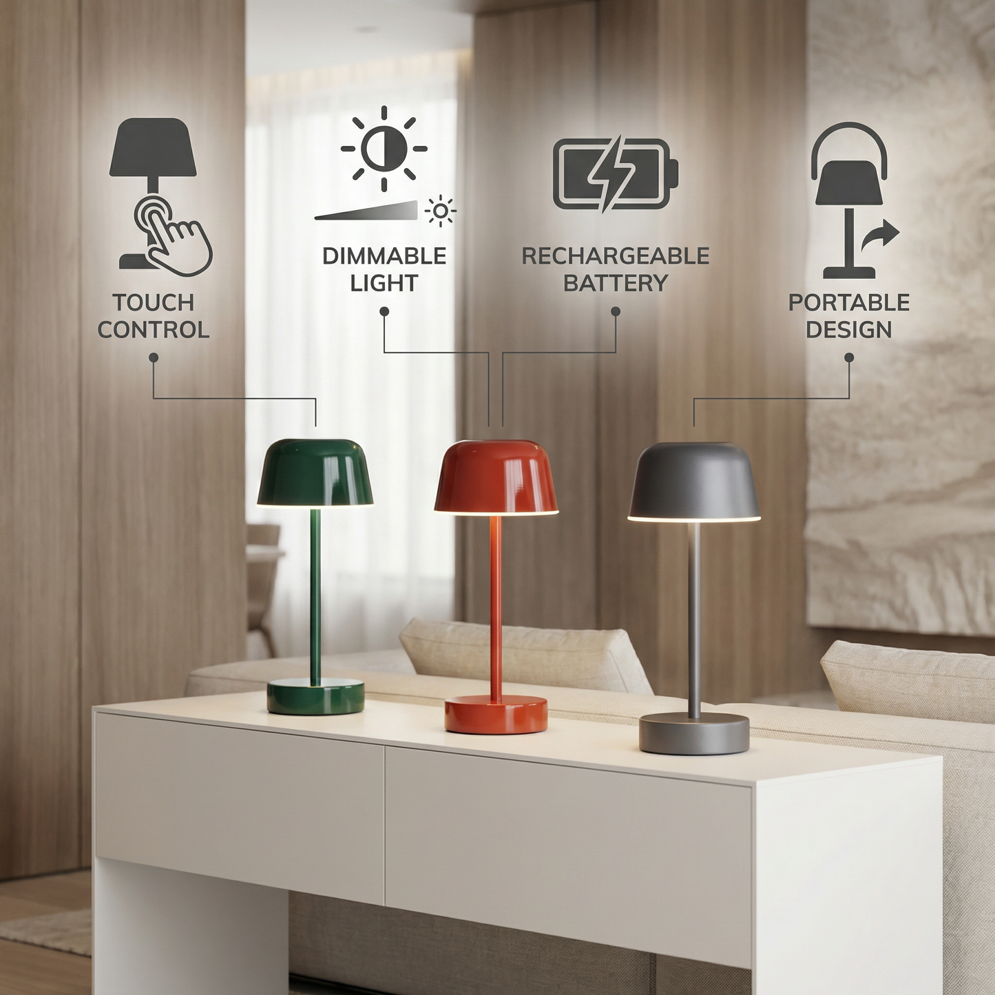 NALU™ Cordless Table Lamp