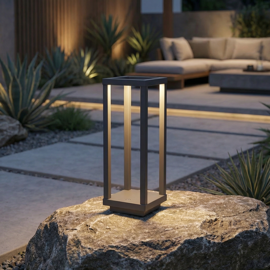 Cordless LED Table Lantern with Warm Ambient Light