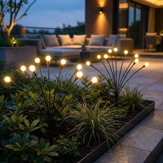 Solar Firefly Outdoor Garden Lights